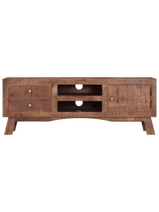TV stolek 110 x 30 x 40 cm hrubé mangovníkové dřevo
