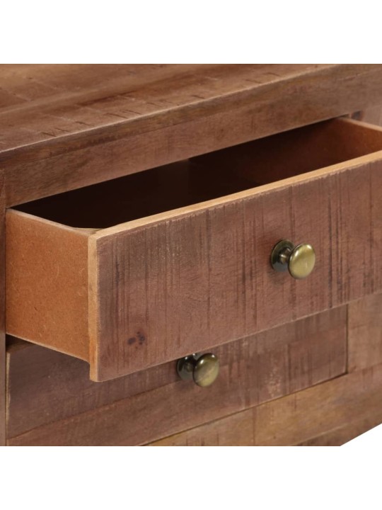 TV stolek 110 x 30 x 40 cm hrubé mangovníkové dřevo