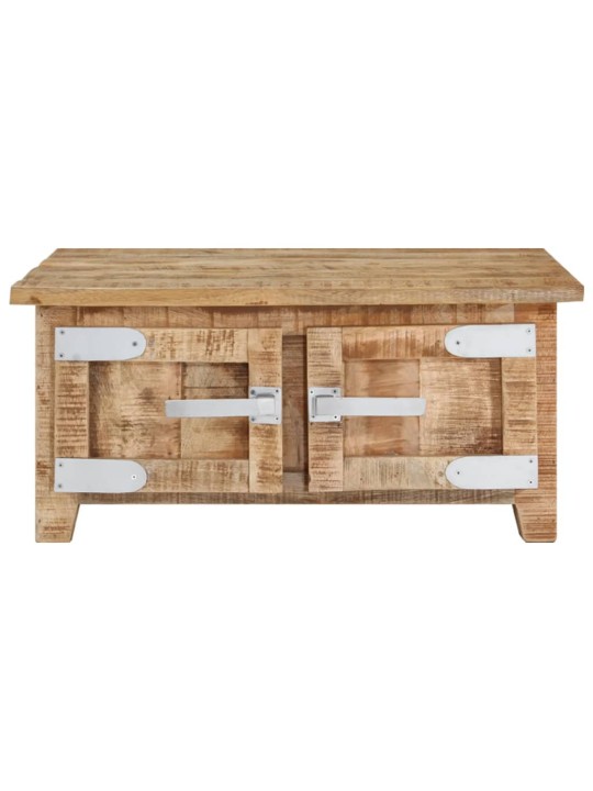 Konferenční stolek 67 x 67 x 30 cm masivní mangovníkové dřevo