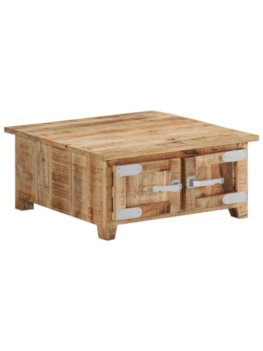 Konferenční stolek 67 x 67 x 30 cm masivní mangovníkové dřevo