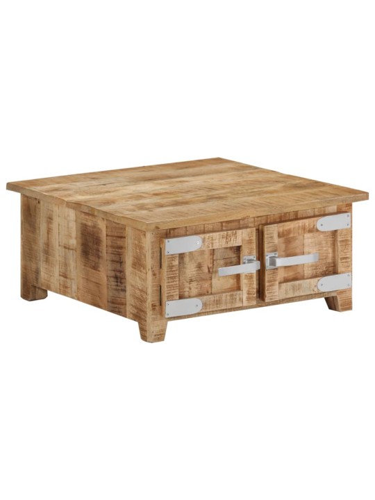 Konferenční stolek 67 x 67 x 30 cm masivní mangovníkové dřevo