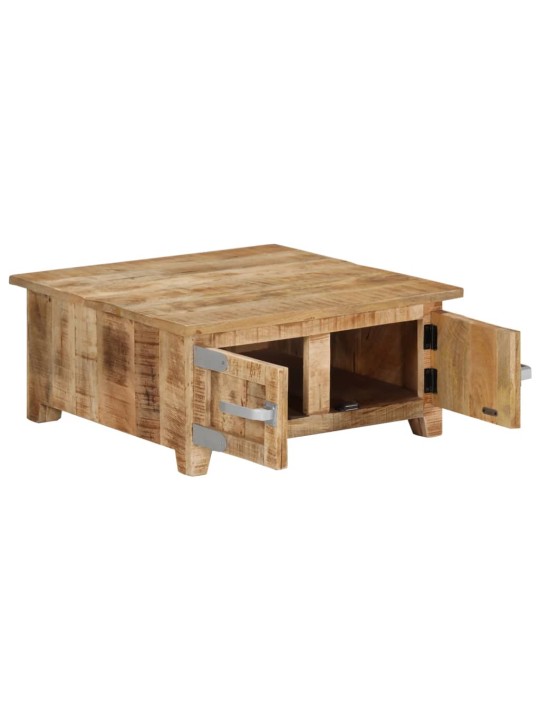 Konferenční stolek 67 x 67 x 30 cm masivní mangovníkové dřevo