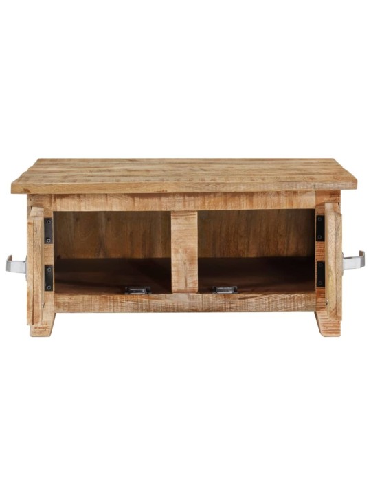 Konferenční stolek 67 x 67 x 30 cm masivní mangovníkové dřevo