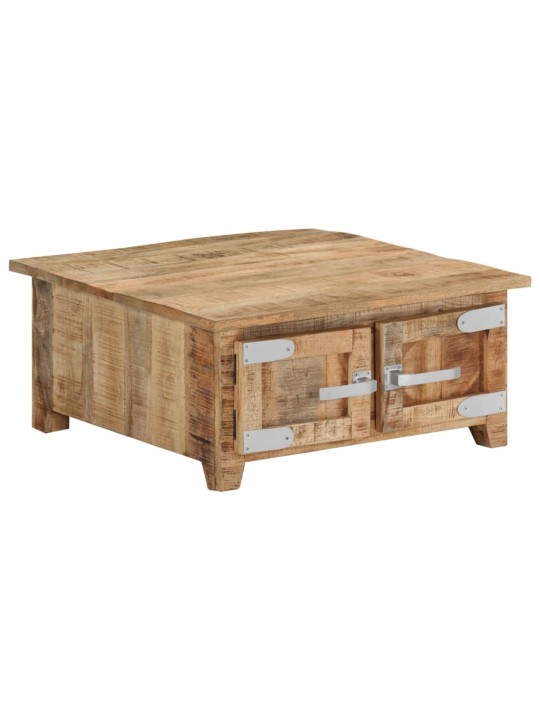 Konferenční stolek 67 x 67 x 30 cm masivní mangovníkové dřevo