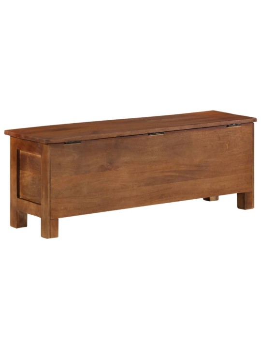 Úložný box 110 x 30 x 40 cm masivní mangovníkové dřevo