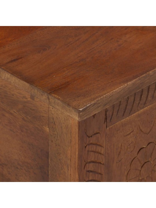 Úložný box 110 x 30 x 40 cm masivní mangovníkové dřevo