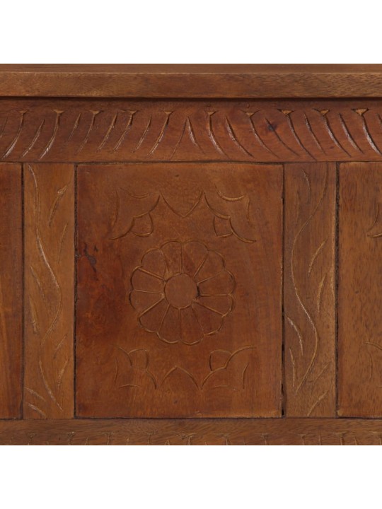 Úložný box 110 x 30 x 40 cm masivní mangovníkové dřevo
