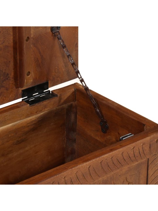 Úložný box 110 x 30 x 40 cm masivní mangovníkové dřevo