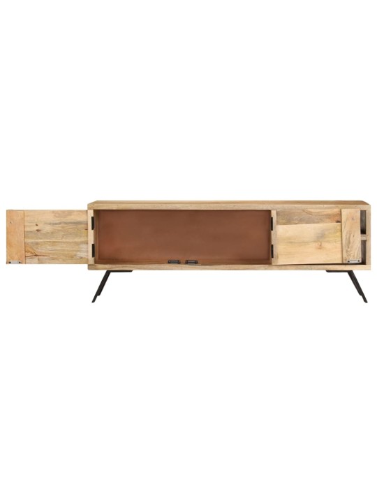 TV stolek 110 x 30 x 40 cm masivní mangovníkové dřevo