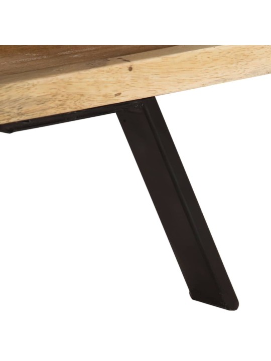 TV stolek 110 x 30 x 40 cm masivní mangovníkové dřevo