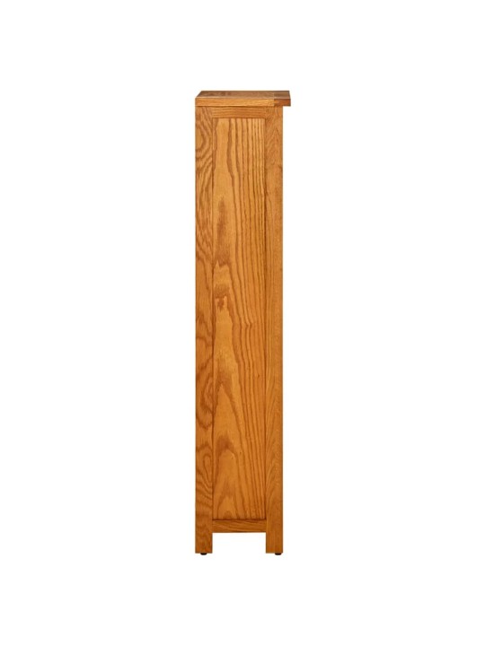 Knihovna se 4 policemi 45 x 22 x 110 cm masivní dubové dřevo