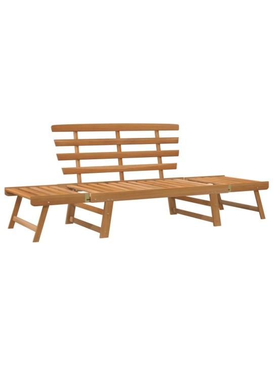 Zahradní lavice 2 v 1 190 cm masivní akácie