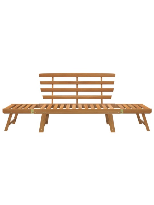 Zahradní lavice 2 v 1 190 cm masivní akácie