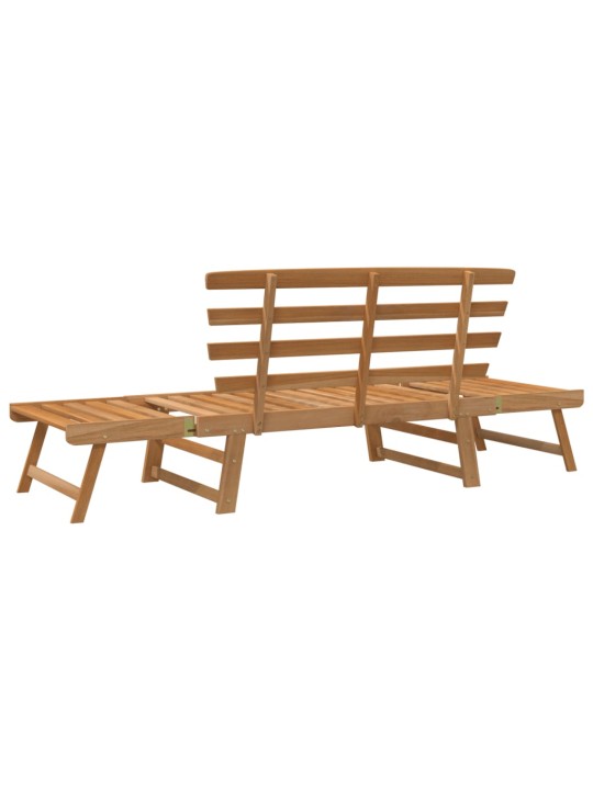 Zahradní lavice 2 v 1 190 cm masivní akácie