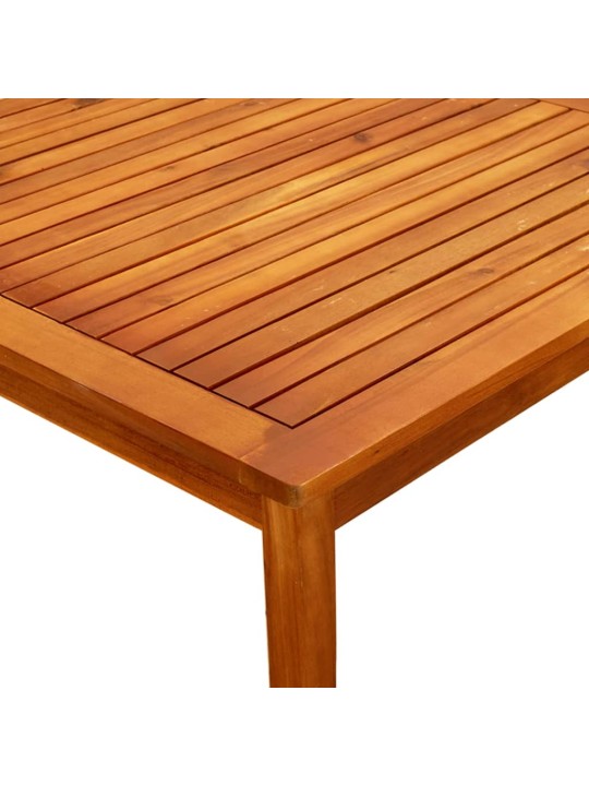 Zahradní konferenční stolek 85 x 85 x 45 cm masivní akácie
