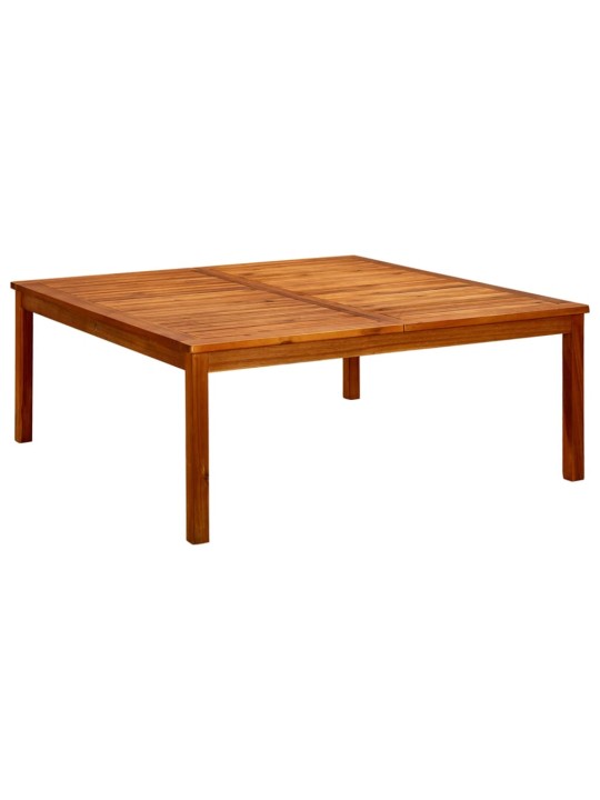 Zahradní konferenční stolek 110 x 110 x 45 cm masivní akácie