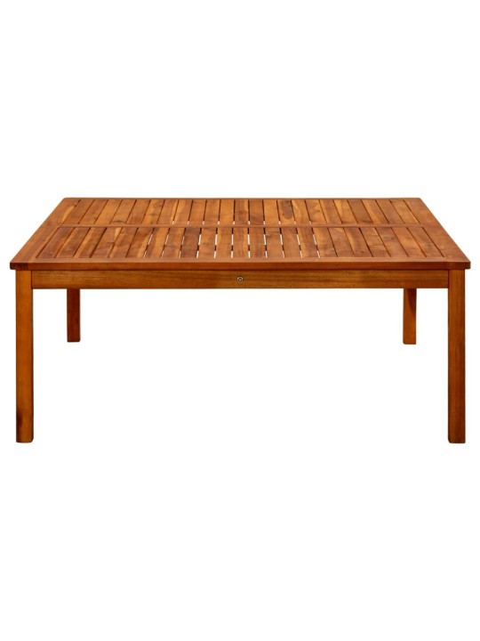 Zahradní konferenční stolek 110 x 110 x 45 cm masivní akácie