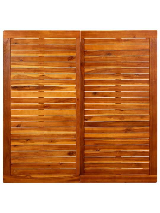 Zahradní konferenční stolek 110 x 110 x 45 cm masivní akácie
