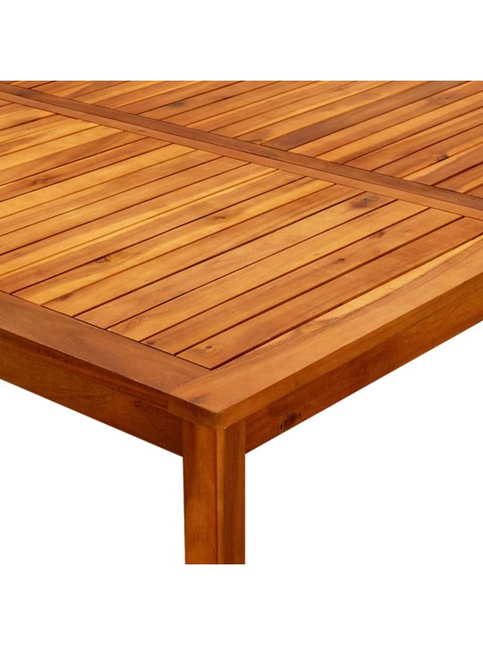 Zahradní konferenční stolek 110 x 110 x 45 cm masivní akácie