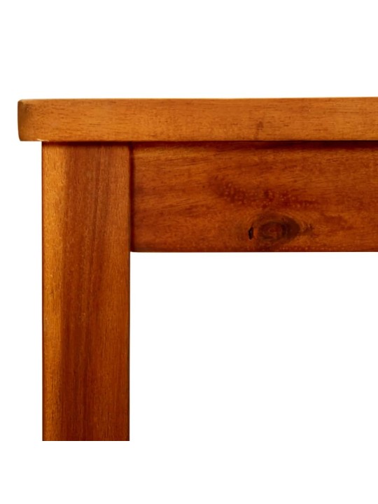 Zahradní konferenční stolek 110 x 110 x 45 cm masivní akácie