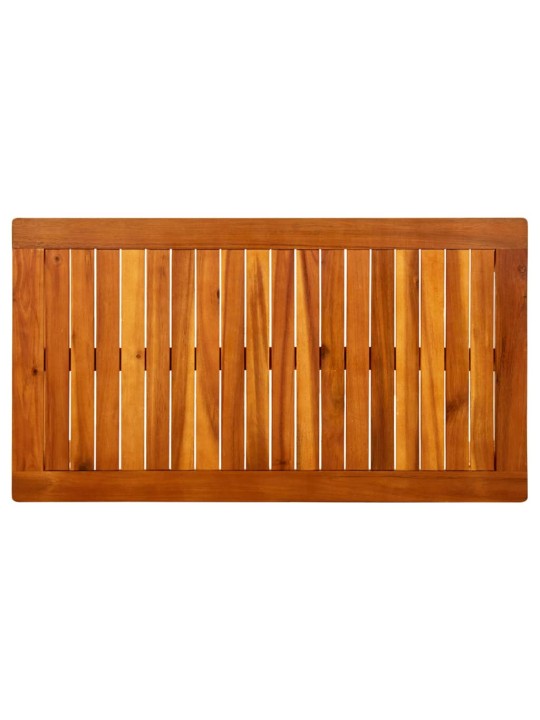 Zahradní konferenční stolek 90 x 50 x 36 cm masivní akácie