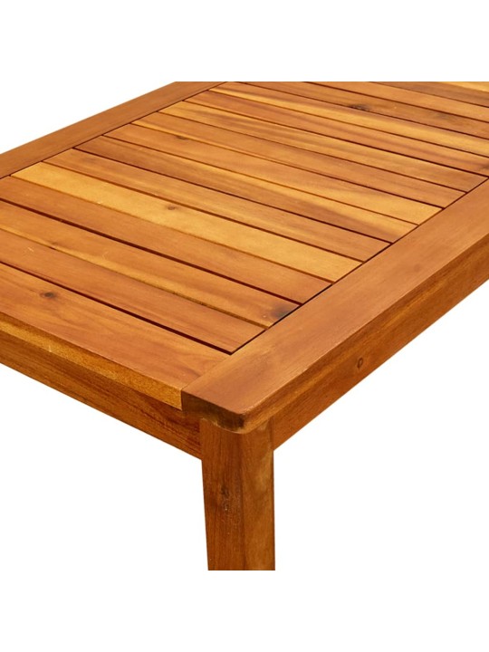 Zahradní konferenční stolek 90 x 50 x 36 cm masivní akácie