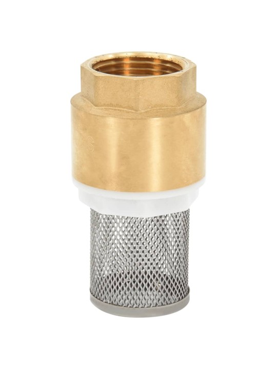 Sací hadice s mosaznými konektory černá 1,1" 20 m PVC