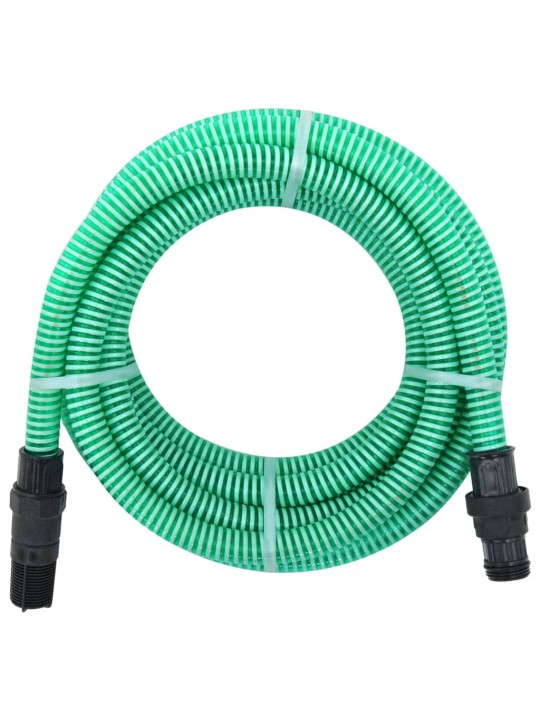 Sací hadice s PVC konektory zelená 1" 4 m PVC