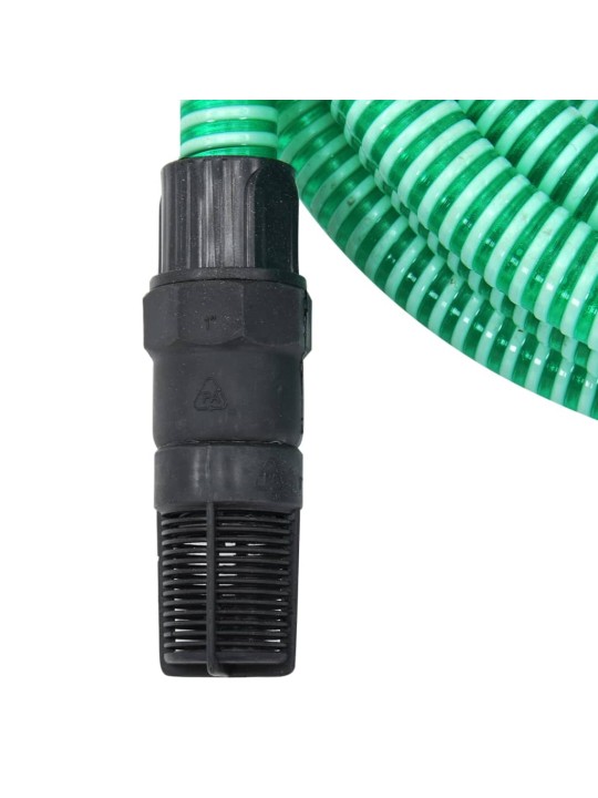Sací hadice s PVC konektory zelená 1" 10 m PVC