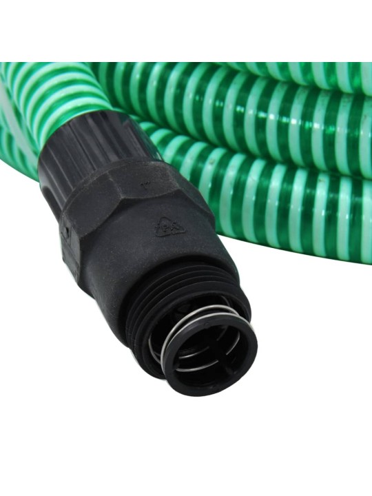 Sací hadice s PVC konektory zelená 1" 10 m PVC