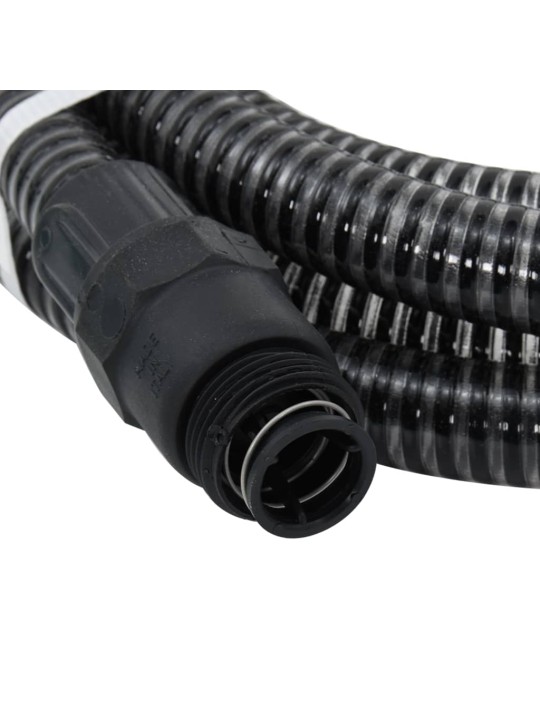 Sací hadice s PVC konektory černá 1" 4 m PVC