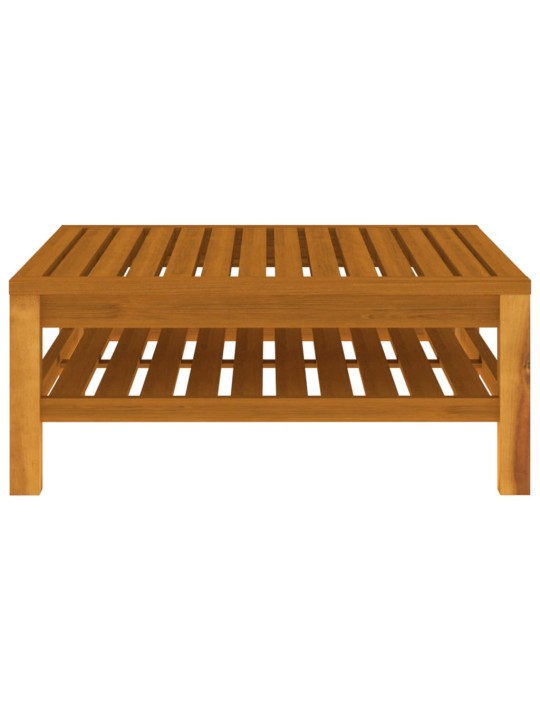 Konferenční stolek 65 x 65 x 35 cm masivní akáciové dřevo