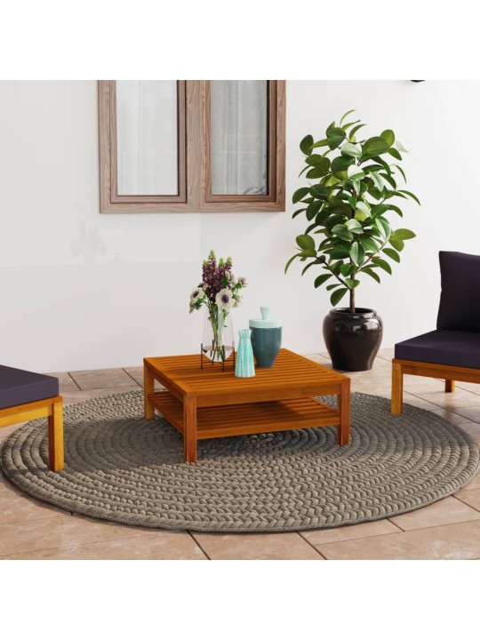 Konferenční stolek 65 x 65 x 35 cm masivní akáciové dřevo