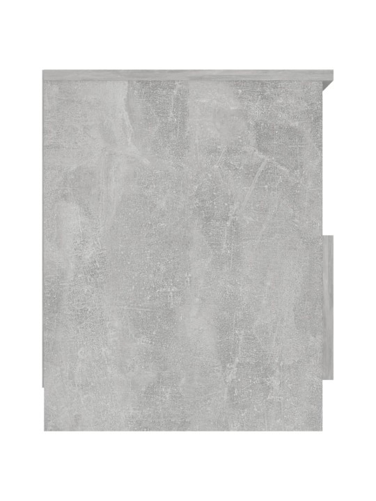 Noční stolky 2 ks betonově šedé 40x40x50 cm kompozitní dřevo
