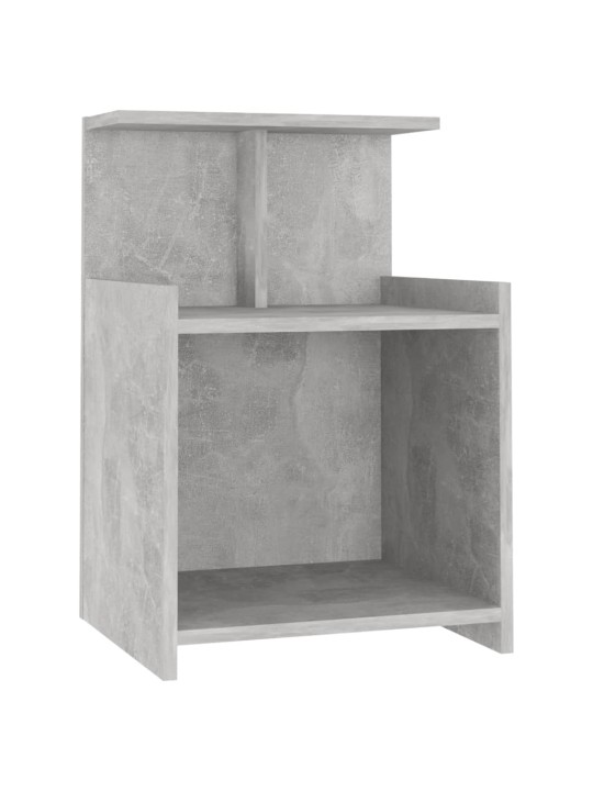 Noční stolky 2 ks betonově šedé 40x35x60 cm kompozitní dřevo