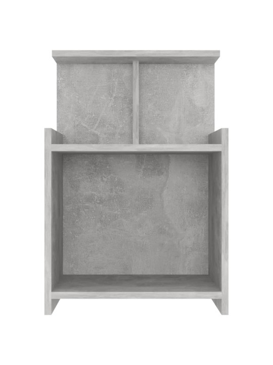 Noční stolky 2 ks betonově šedé 40x35x60 cm kompozitní dřevo