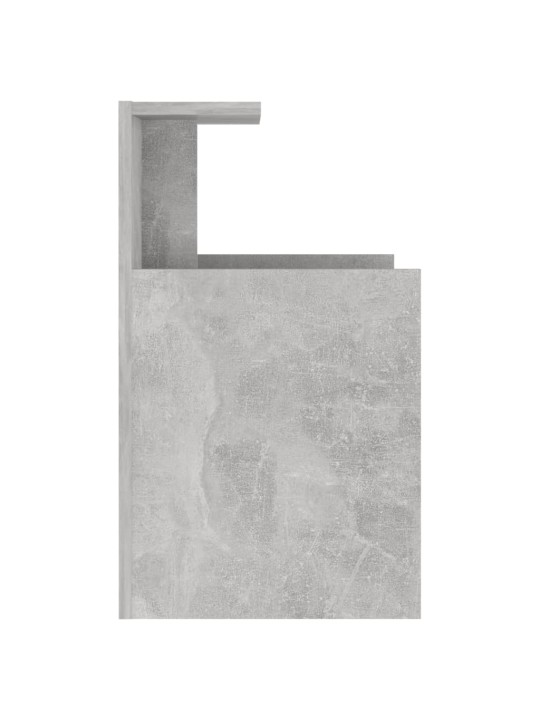 Noční stolky 2 ks betonově šedé 40x35x60 cm kompozitní dřevo