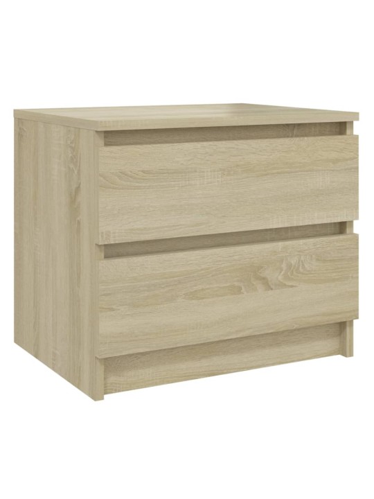 Noční stolky 2 ks dub sonoma 50 x 39 x 43,5 cm kompozitní dřevo