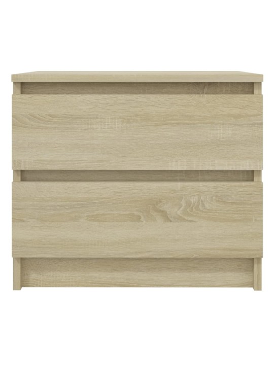 Noční stolky 2 ks dub sonoma 50 x 39 x 43,5 cm kompozitní dřevo