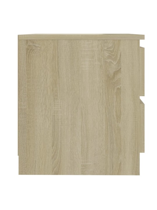 Noční stolky 2 ks dub sonoma 50 x 39 x 43,5 cm kompozitní dřevo