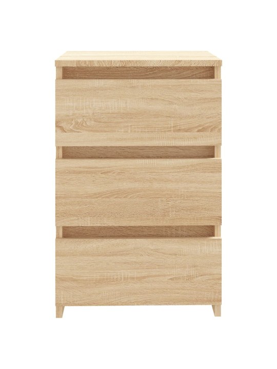 Noční stolky 2 ks sonoma dub 40 x 35 x 62,5 cm kompozitní dřevo