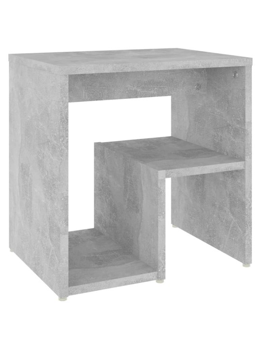Noční stolky 2 ks betonově šedé 40x30x40 cm kompozitní dřevo