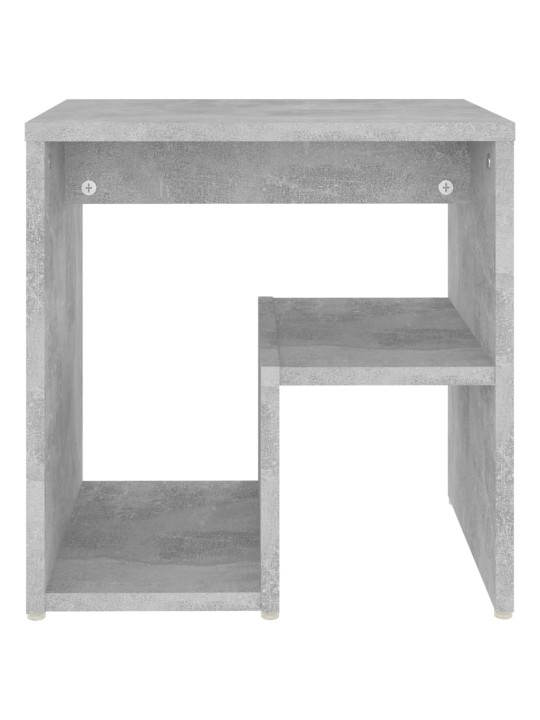 Noční stolky 2 ks betonově šedé 40x30x40 cm kompozitní dřevo