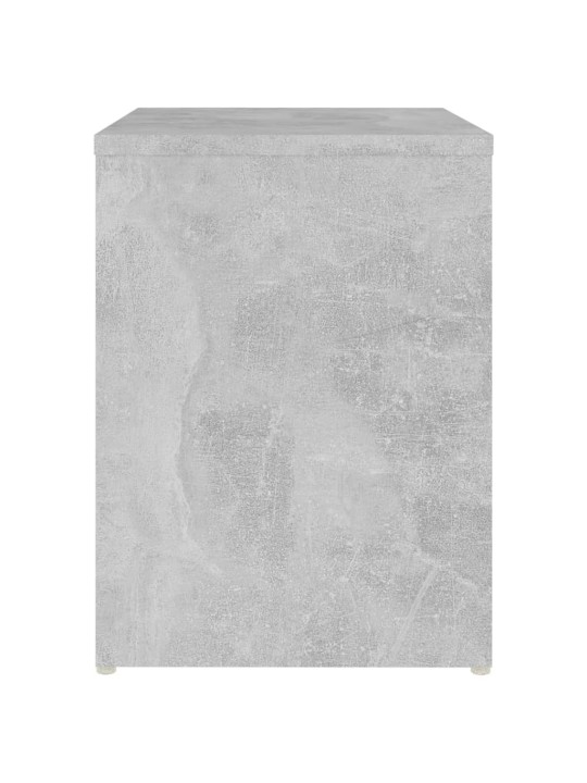 Noční stolky 2 ks betonově šedé 40x30x40 cm kompozitní dřevo