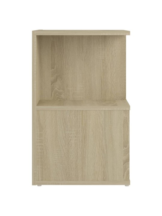 Noční stolky 2 ks sonoma dub 35 x 35 x 55 cm kompozitní dřevo