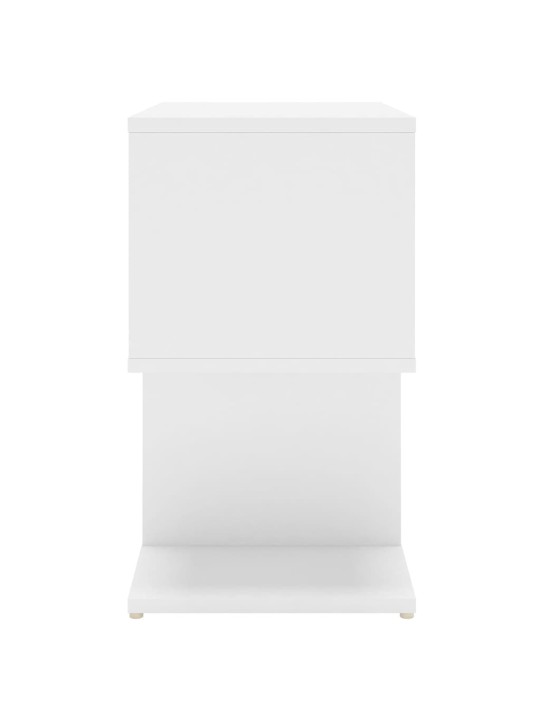 Noční stolky 2 ks bílé 50 x 30 x 51,5 cm kompozitní dřevo