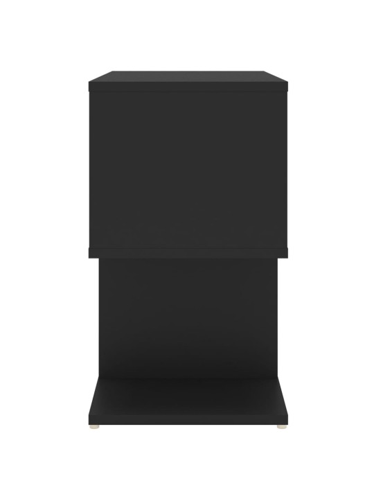 Noční stolky 2 ks černé 50 x 30 x 51,5 cm kompozitní dřevo
