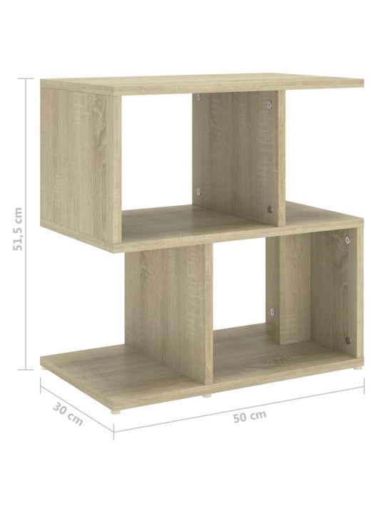 Noční stolek dub sonoma 50 x 30 x 51,5 cm kompozitní dřevo