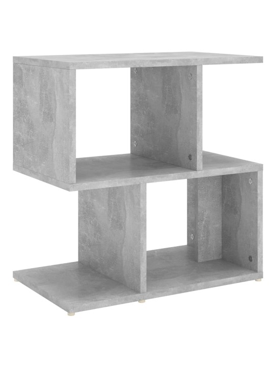 Noční stolek betonově šedý 50 x 30 x 51,5 cm kompozitní dřevo