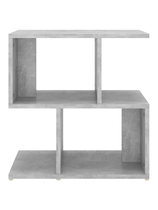 Noční stolek betonově šedý 50 x 30 x 51,5 cm kompozitní dřevo